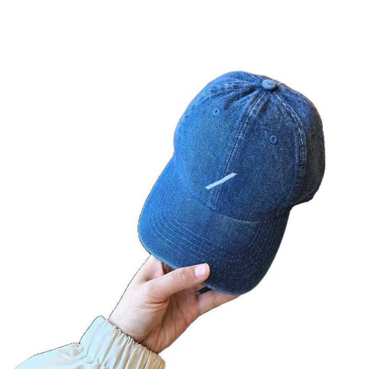 Herre Klassisk Denim-Stil Baseballcaps Skanto