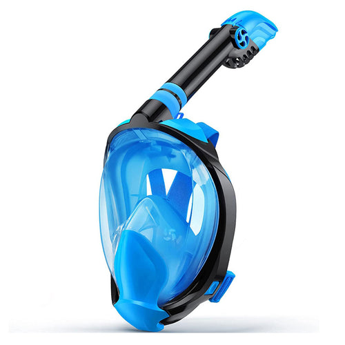 Hel ansikts snorkelmaske med innovativt pustesystem Skanto