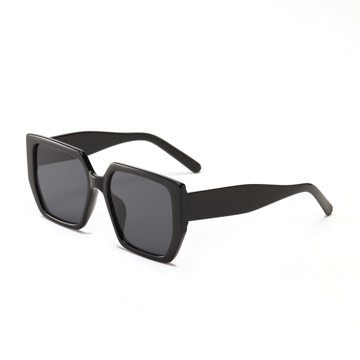 Dame kvadratisk solbrille med beskyttende UV-beskyttelse og moderne design Skanto