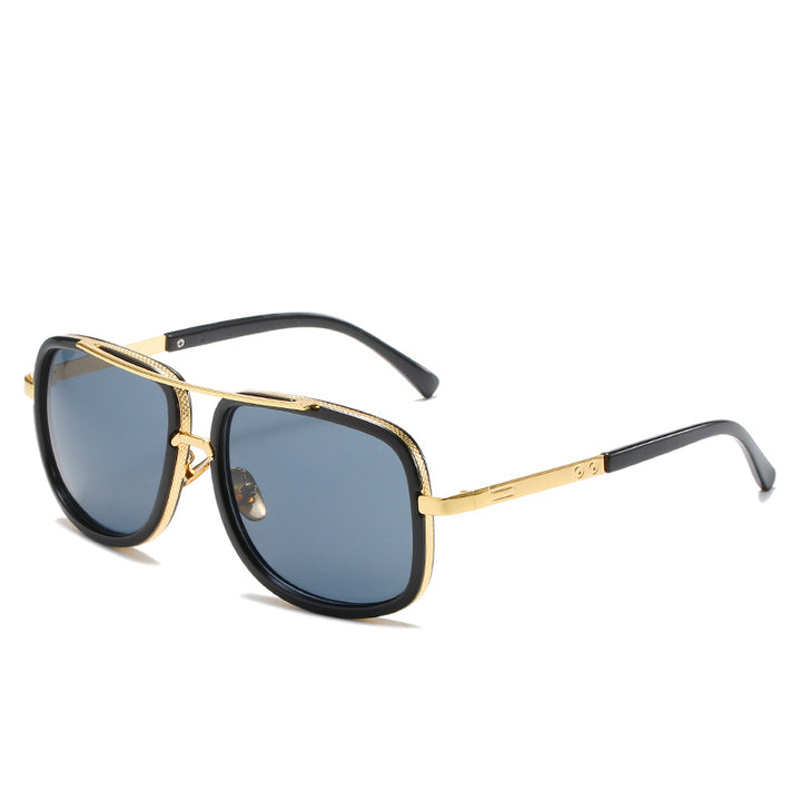 Dame kvadratisk solbrille med luksuriøse detaljer Skanto