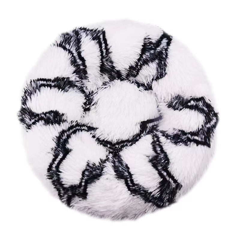 Plush Rund  Loungebed  Hundeseng