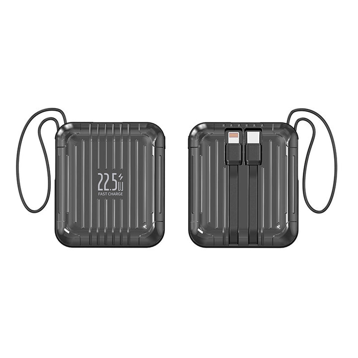Bærbar powerbank med innovativ hurtigladefunsjon og ergonomisk design Skanto