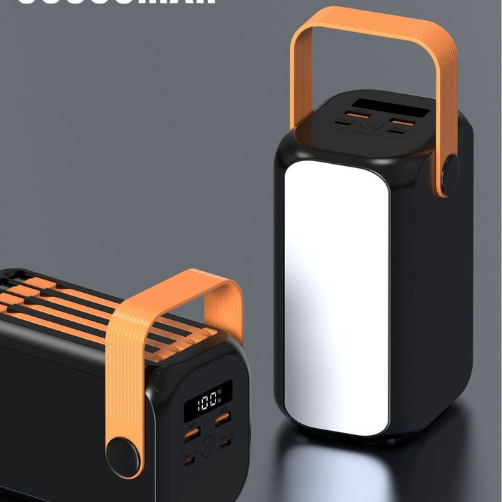Bærbar høykapasitets lader med Smart Charging-funksjon Skanto