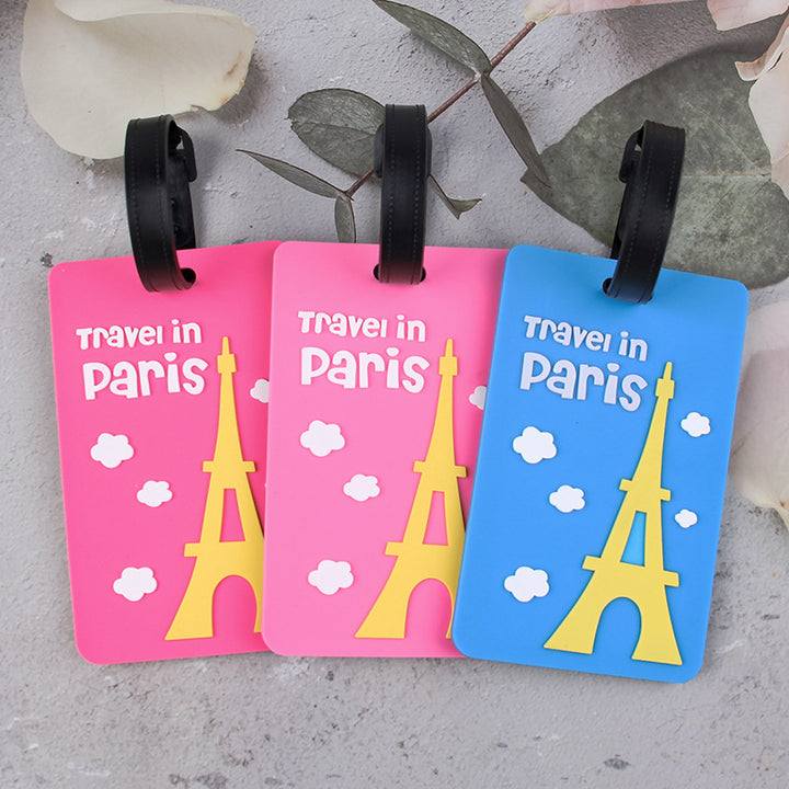 Paris-tema bagasjelapp Skanto