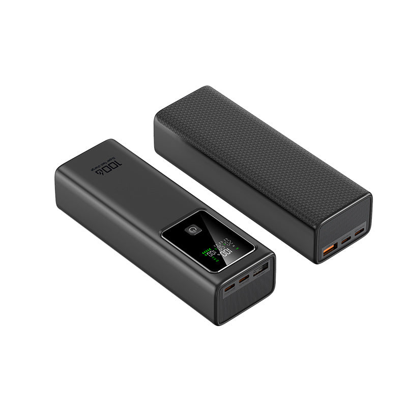 Høyytelses powerbank med innebygd LCD-skjerm og hurtigladingsfunksjon Skanto