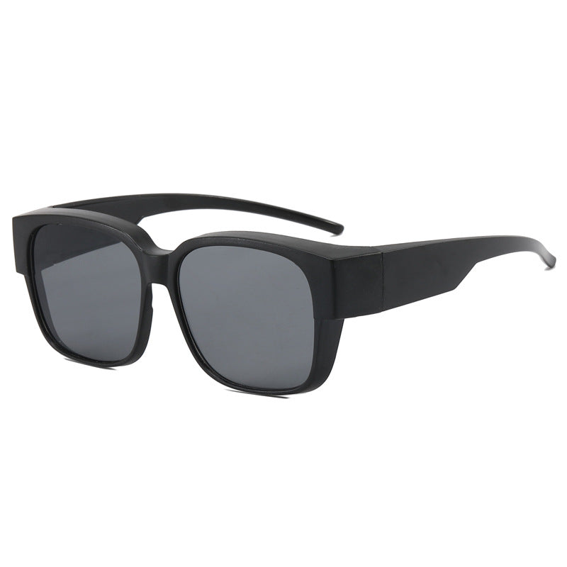 Dame moteriktig kvadratisk solbrille med ergonomisk design Skanto