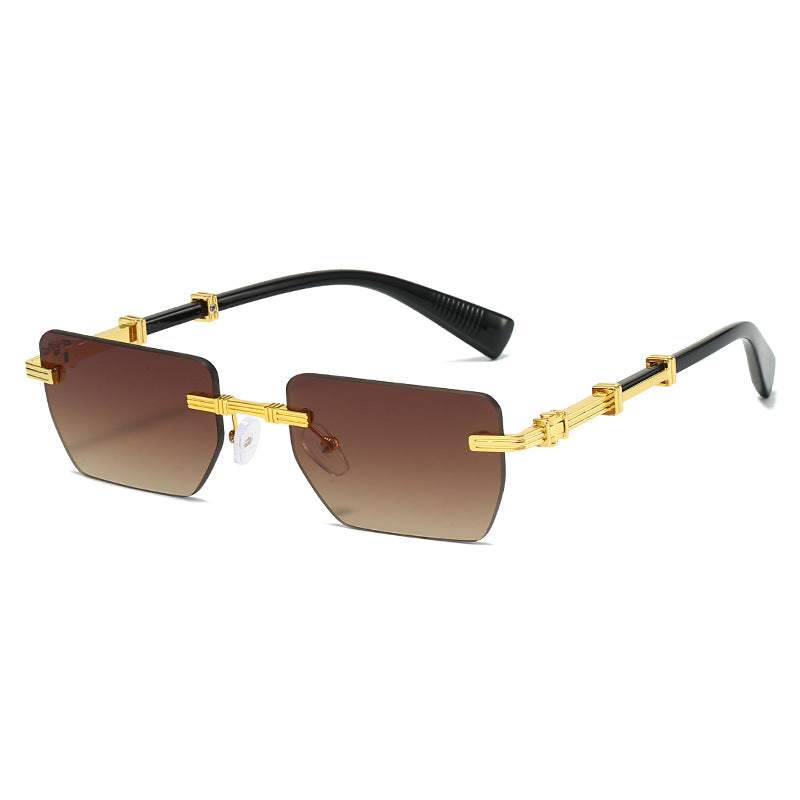 Dame Geometrisk Solbrille Skanto