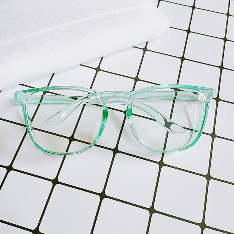 Dame trendy briller med kantet design Skanto