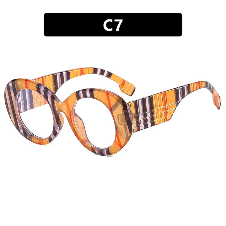 Women's extravagant sunglasses with creative frame design and protective UV filter Skanto