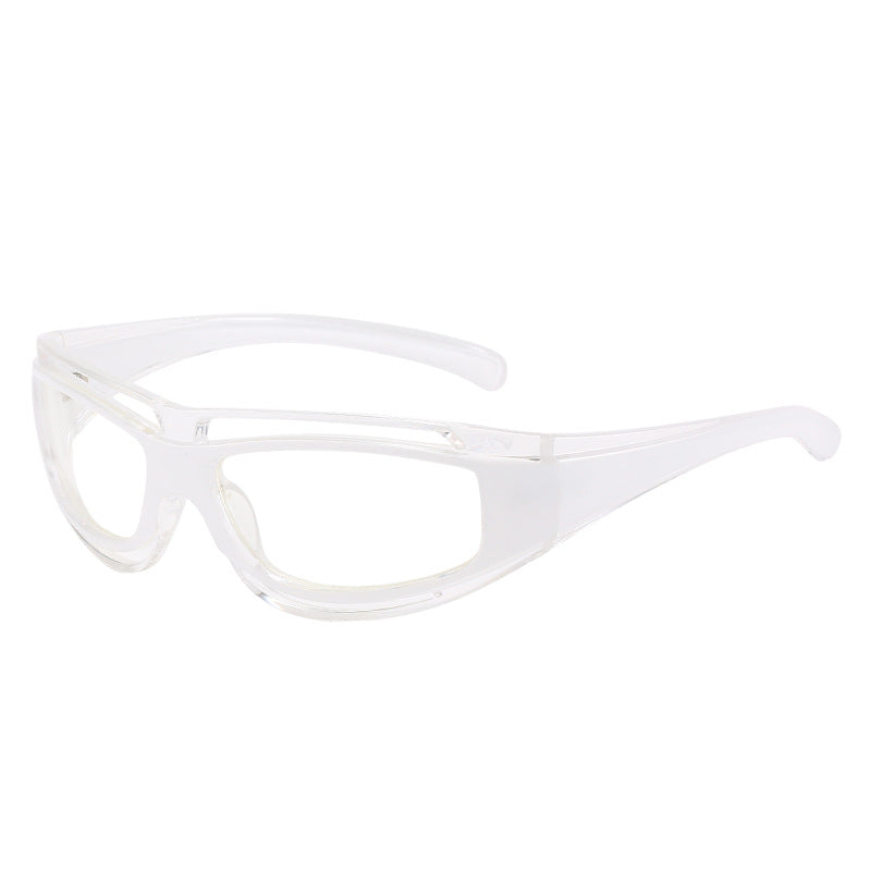 Dame sporty solbriller med aerodynamisk design og polariserte glass Skanto