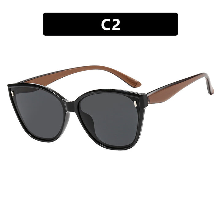 Women's Cat-Eye Sunglasses with UV Protection and Stylish Frame Skanto