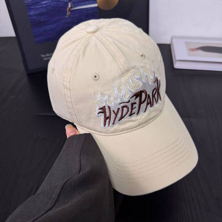 Menns Brodert Grafisk Caps Skanto