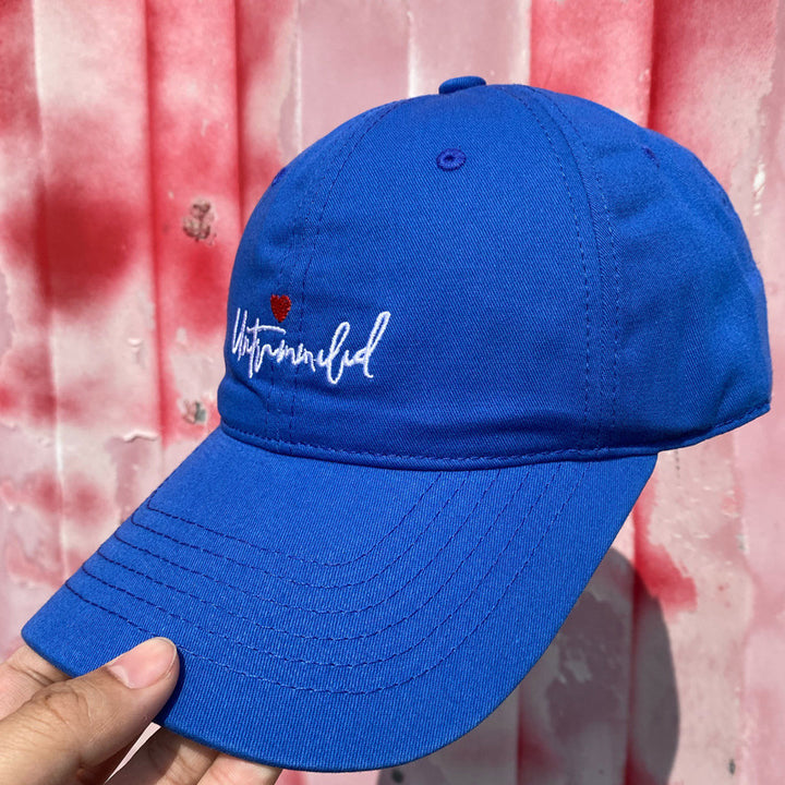 Kvinnenes broderte justerbare caps Skanto