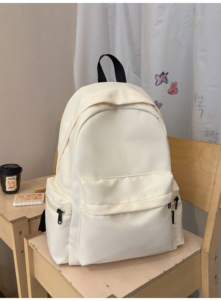 Minimalist Multifunksjonell Skole Ryggsekk