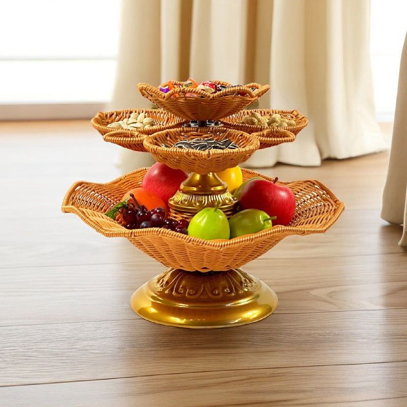 Dame Etagere for frukt og snacks Skanto