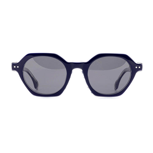 Dame solbrille i stilfull, sekskantet design med robust ramme og UV-beskyttelse Skanto