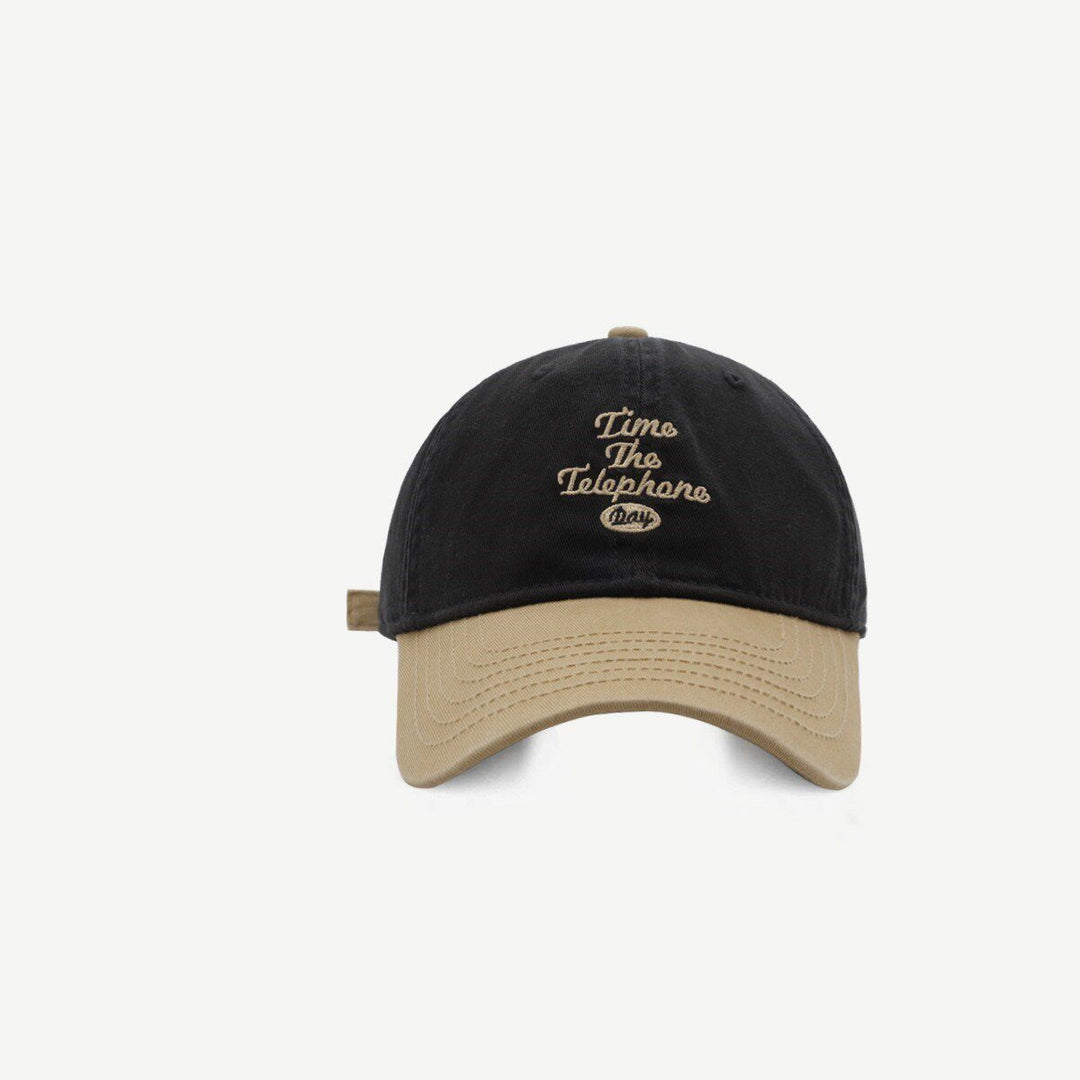 Herrejusterbar brodert caps Skanto