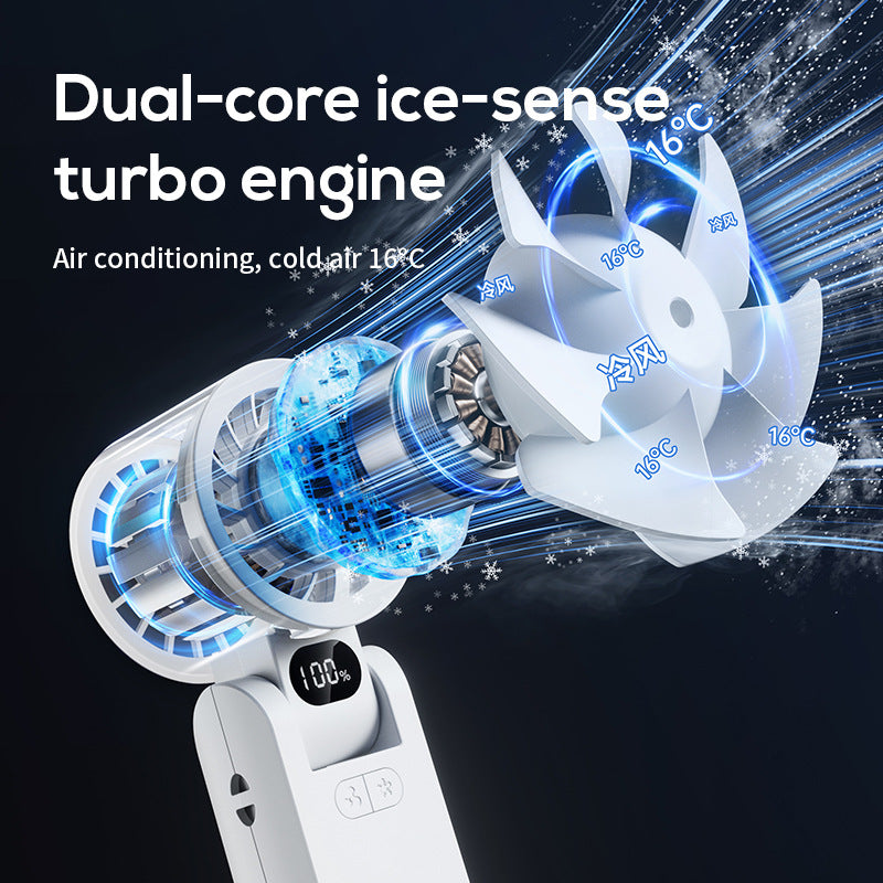 Unisex Bærbar Smart Håndholdt Vifte Skanto