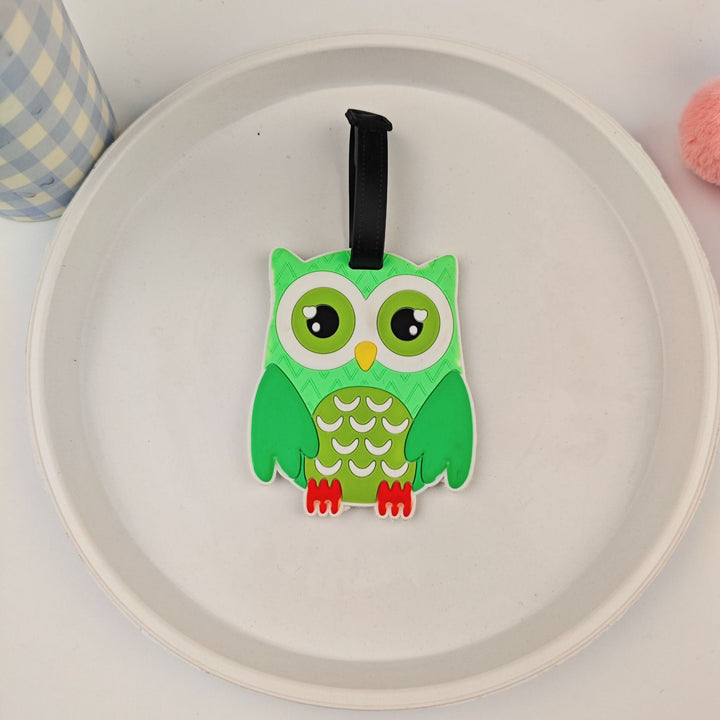 Unisex Lekfull Ugle Bagasjelapp Skanto