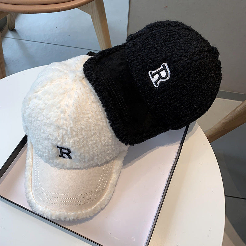 Kvinne Fuzzy Plush Baseball Cap Skanto