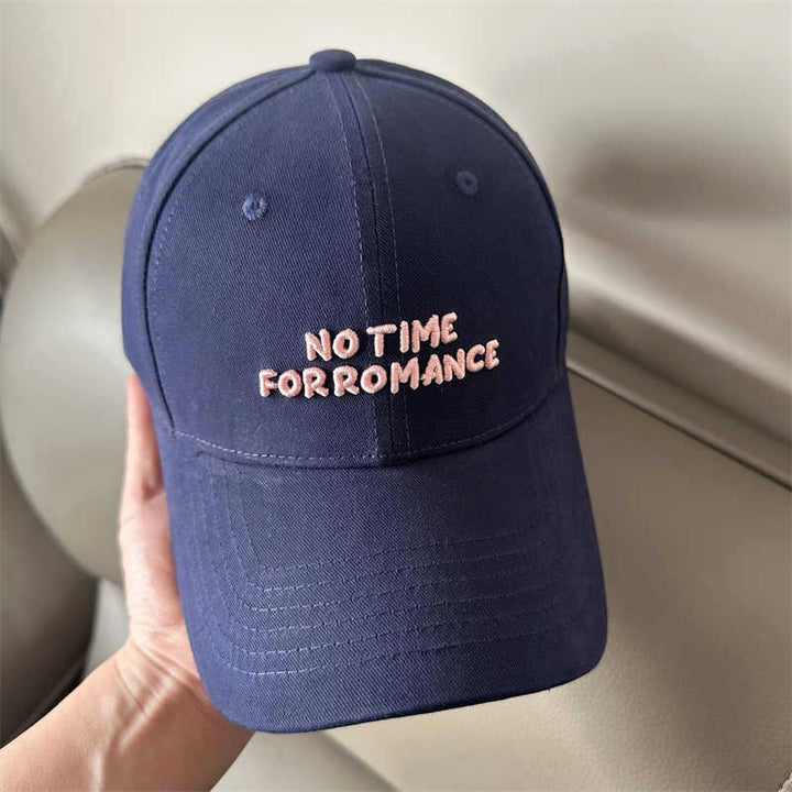 Kvinnens Casual Cap med Motiverende Broderi Skanto