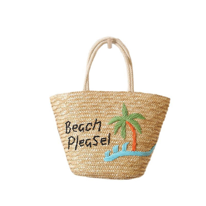 Beach Tote Bag with Personalized Embroidery Skanto