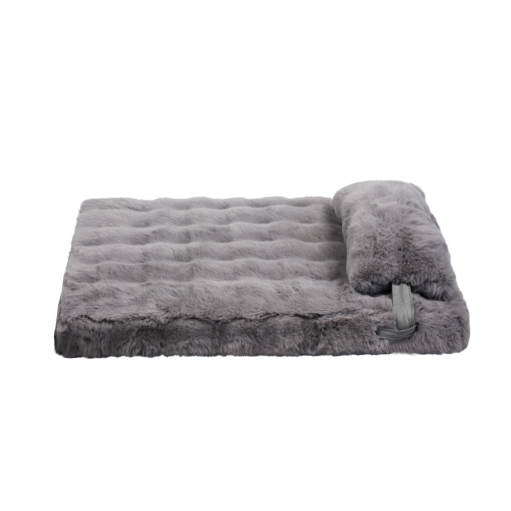 Plush terapeutisk madrass hundeseng