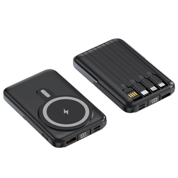 Bærbar powerbank med Magsafe-teknologi fra Skanto