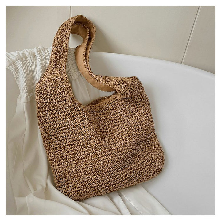 Håndlaget Makramee Tote Bag Skanto