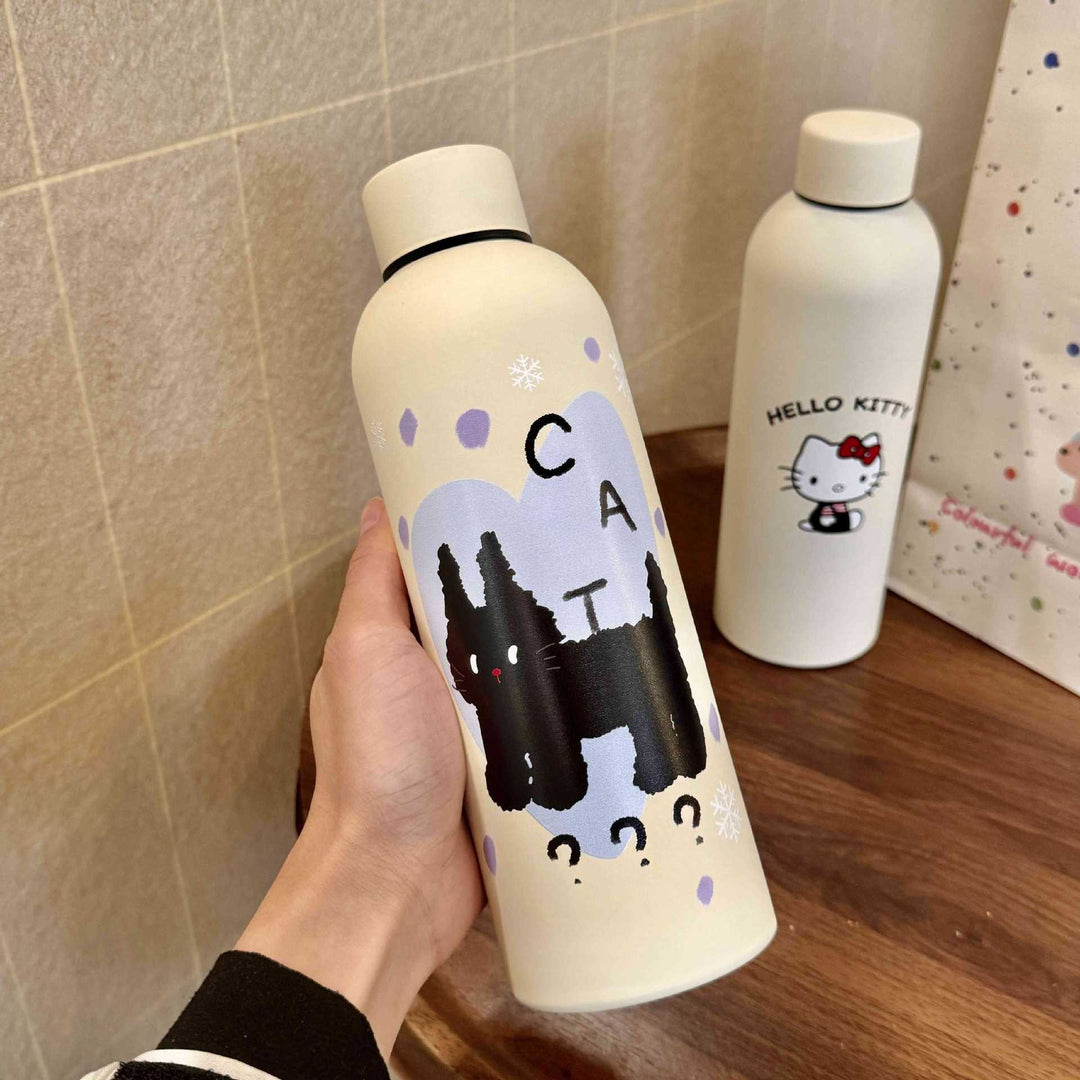 Dame Isoleringsdrikkeflaske med originalt Hello Kitty-design Skanto