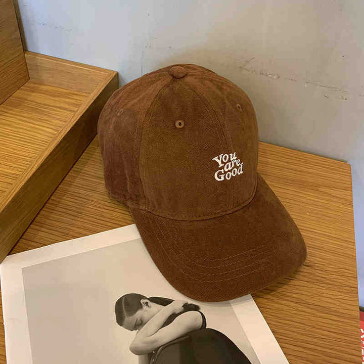 Herre Casual Slittet Meldings Baseball Cap Skanto