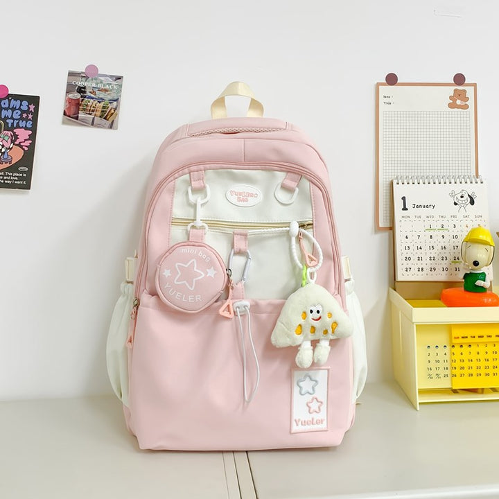 Multi-Compartment Lekende Skolesekk