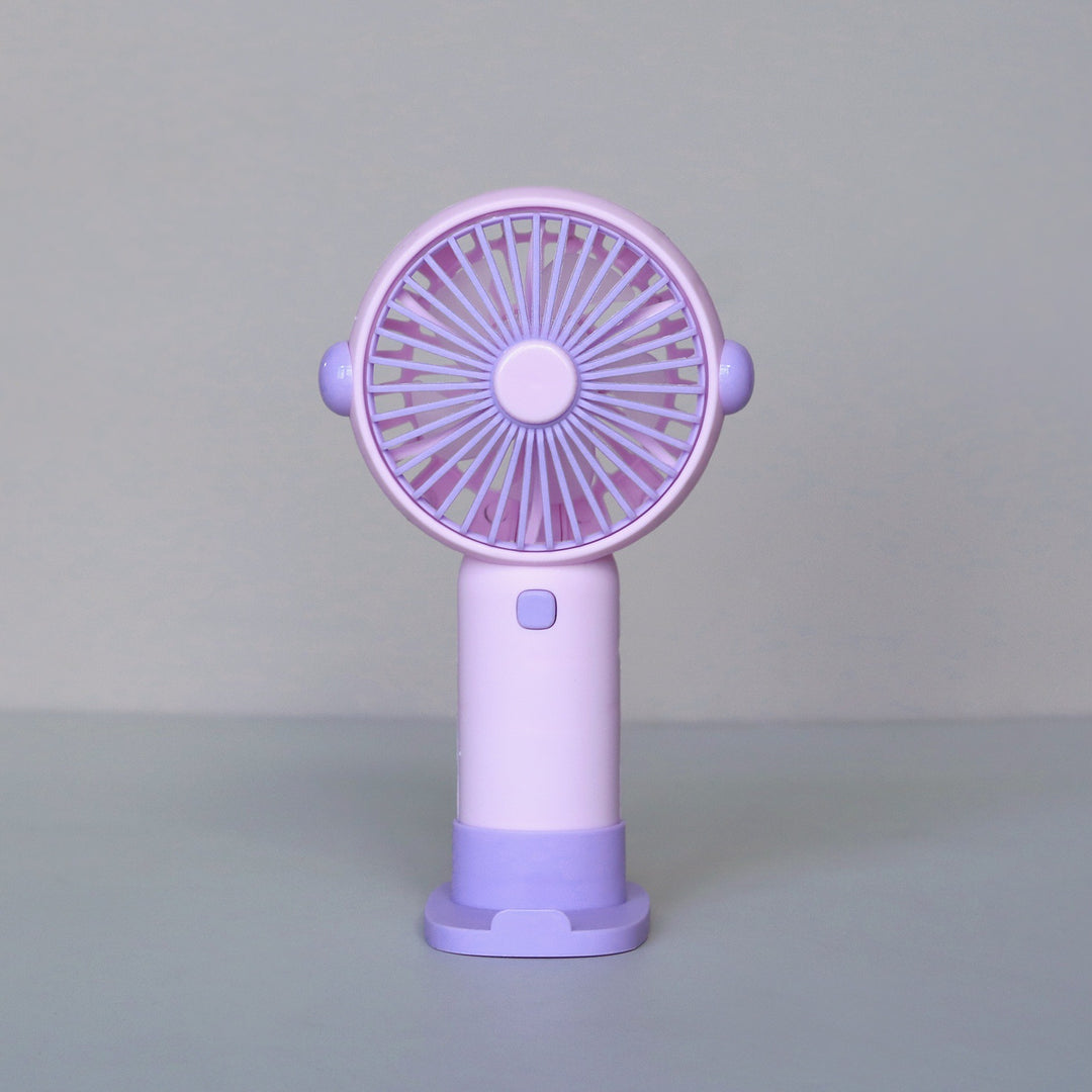 Unisex Håndholdt Vifte med ergonomisk design og praktisk ståfunksjon Skanto