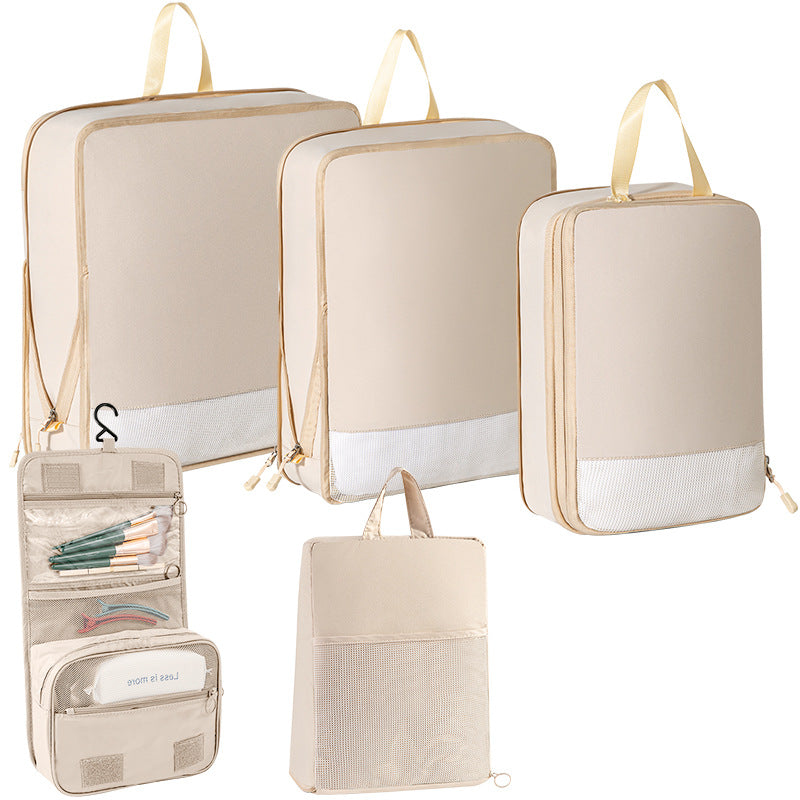 Travel bag set with versatile compartments and pockets Skanto