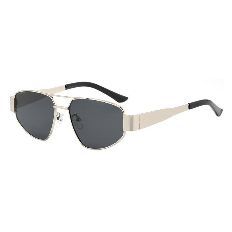 Herre Aviator-Style Metalliske Solbriller Skanto