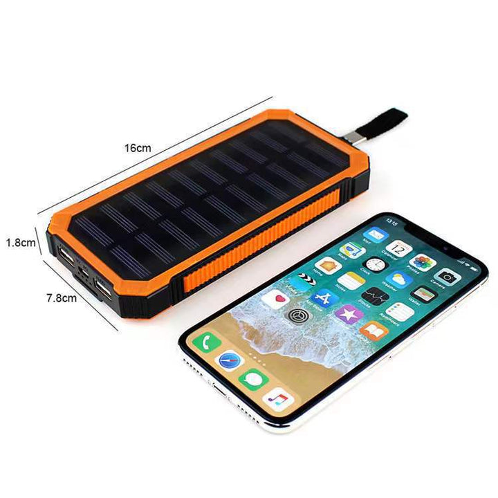 Solar-Powerbank med hurtiglading Skanto