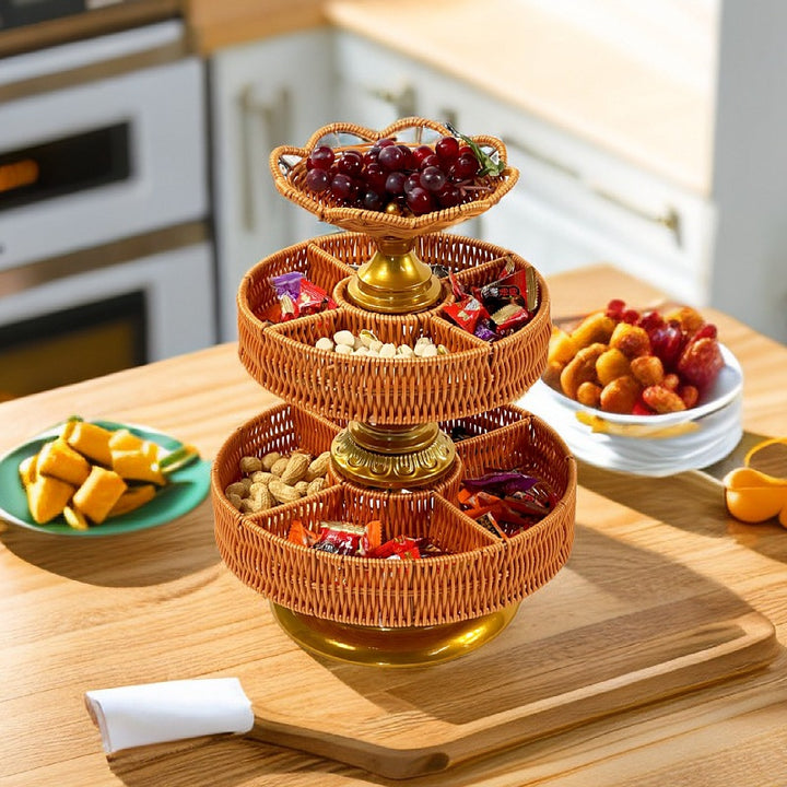 Etagere for snacks og frukt Skanto