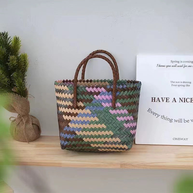 Rustic storage bag Skanto