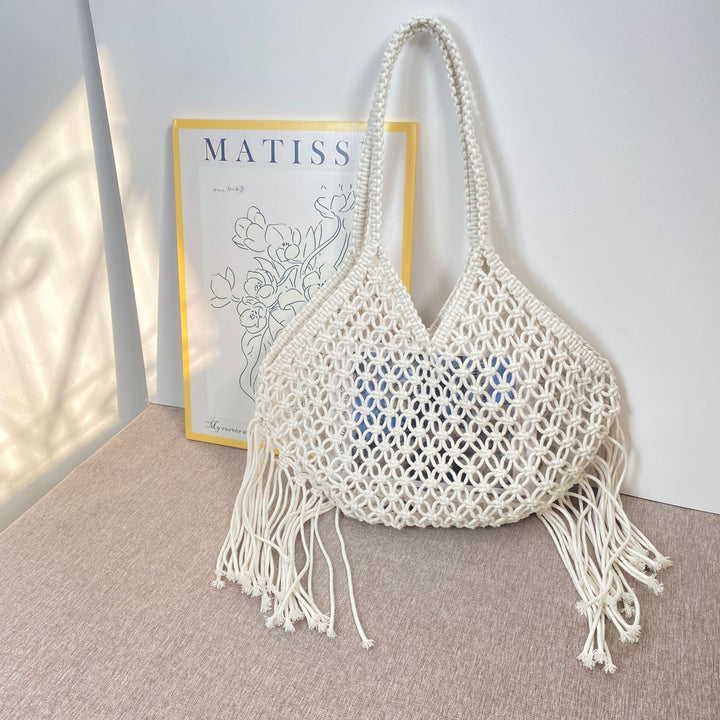 Trendy Makramee-veske Skanto