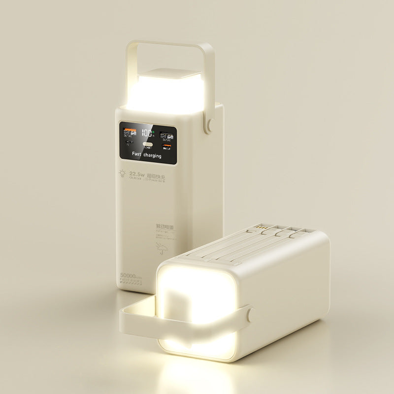 Multifunksjonell Powerbank med LED-belysning Skanto