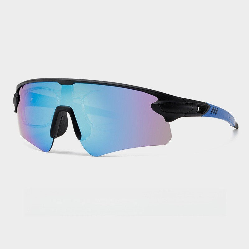 Unisex Sportslig høytytende solbrille med aerodynamisk design og justerbart nesepad Skanto