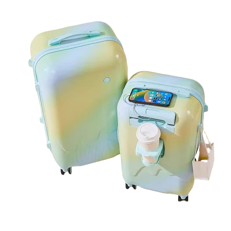 Gradient Hard-Shell Cabin Suitcase Skanto
