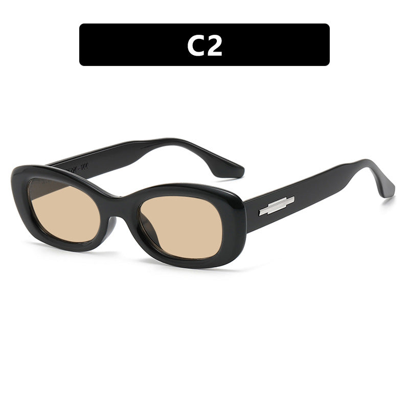Dame moteriktig solbrille i trendy retro-stil med UV-beskyttelse Skanto