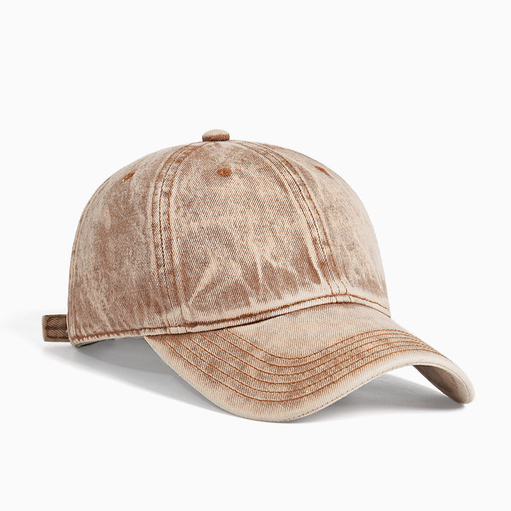 Dame Vintage-basecap i bomull med justerbar reim Skanto