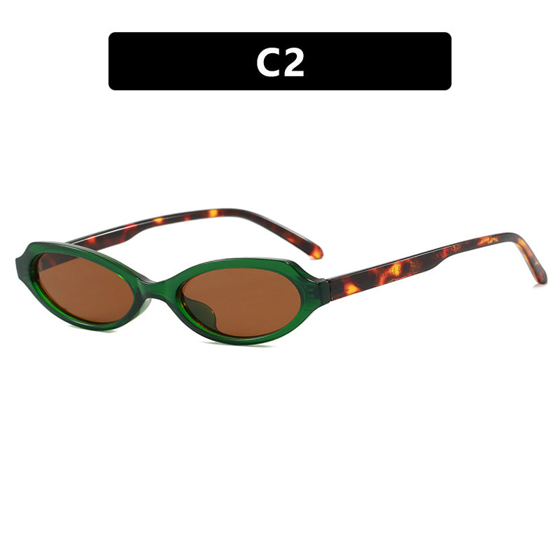 Women's elegant sunglasses in stylish oval design Skanto