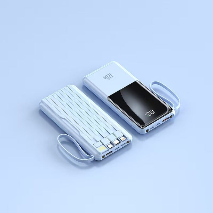 Kompakt powerbank med hurtig ladefunksjon Skanto