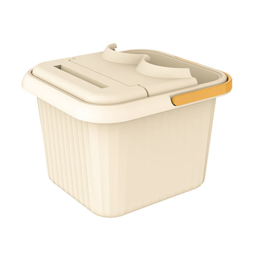 Women's practical and elegant storage box with handle Skanto