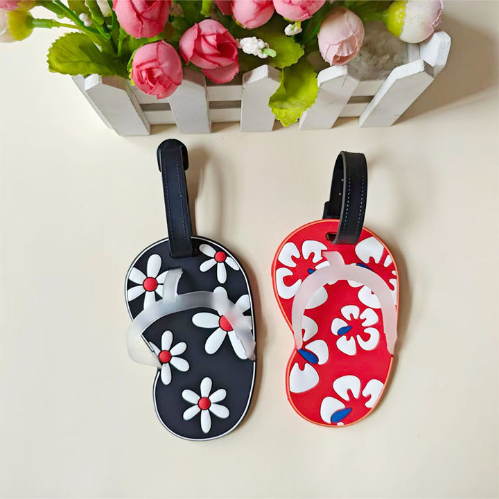 Unisex Fun Flip Flop Bagasje Tag Skanto