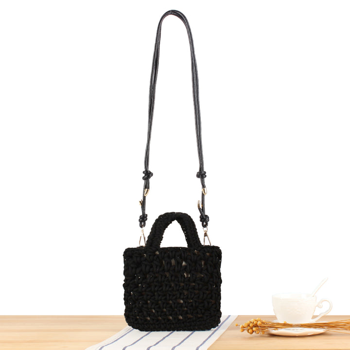 Handmade macrame handbag with adjustable shoulder strap Skanto