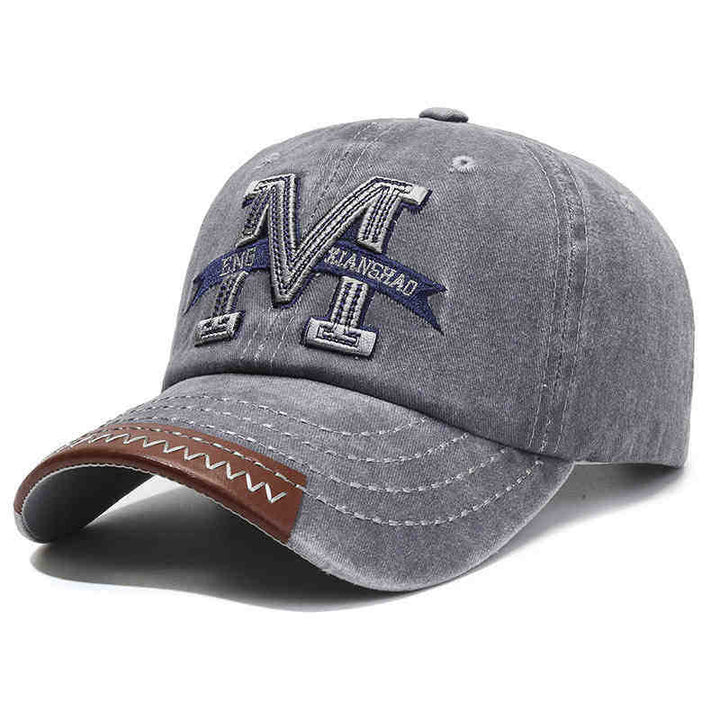 Herre Vintage Brodert Baseball Caps Skanto